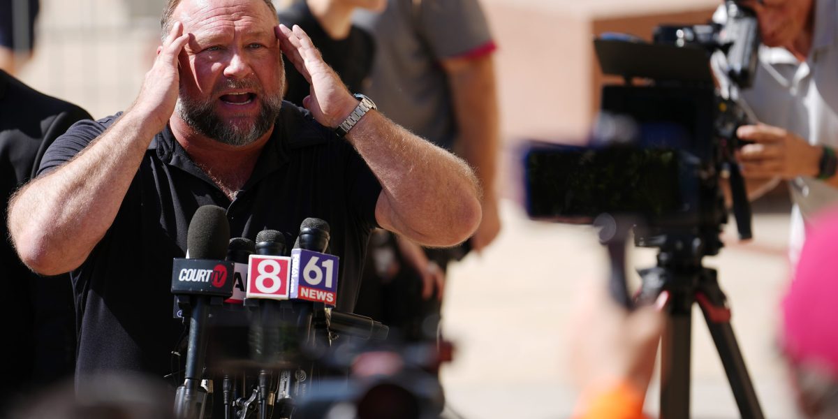 Alex Jones’ Infowars will be liquidated to help pay Sandy Hook families