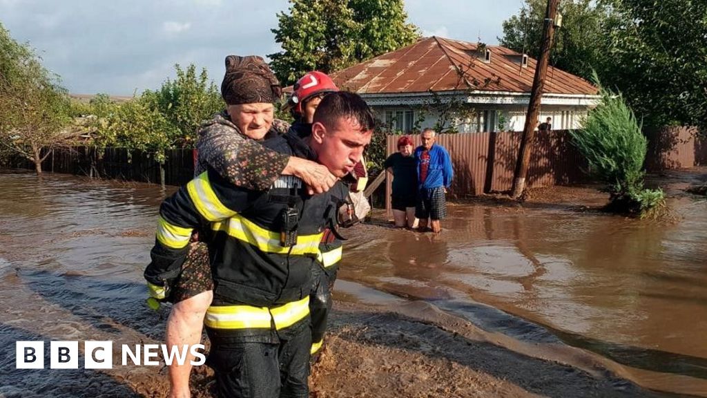 Four die in Romania as heavy rain sweeps through central Europe