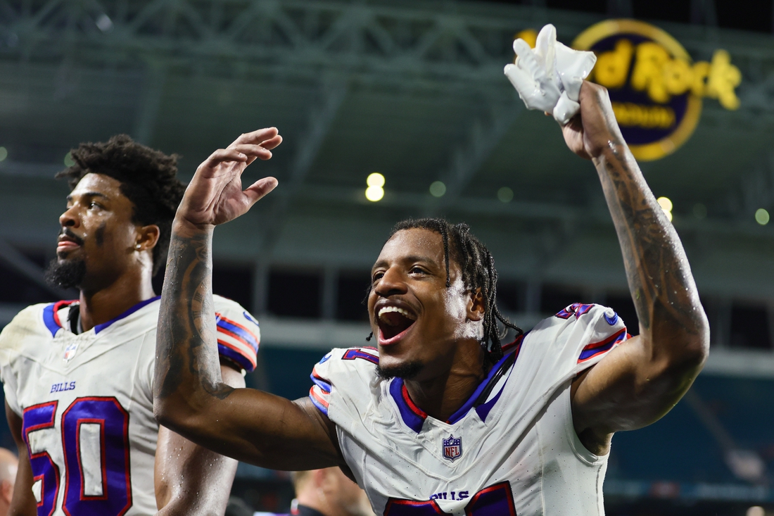 Bills CB Rasul Douglas ruled out vs. Lions