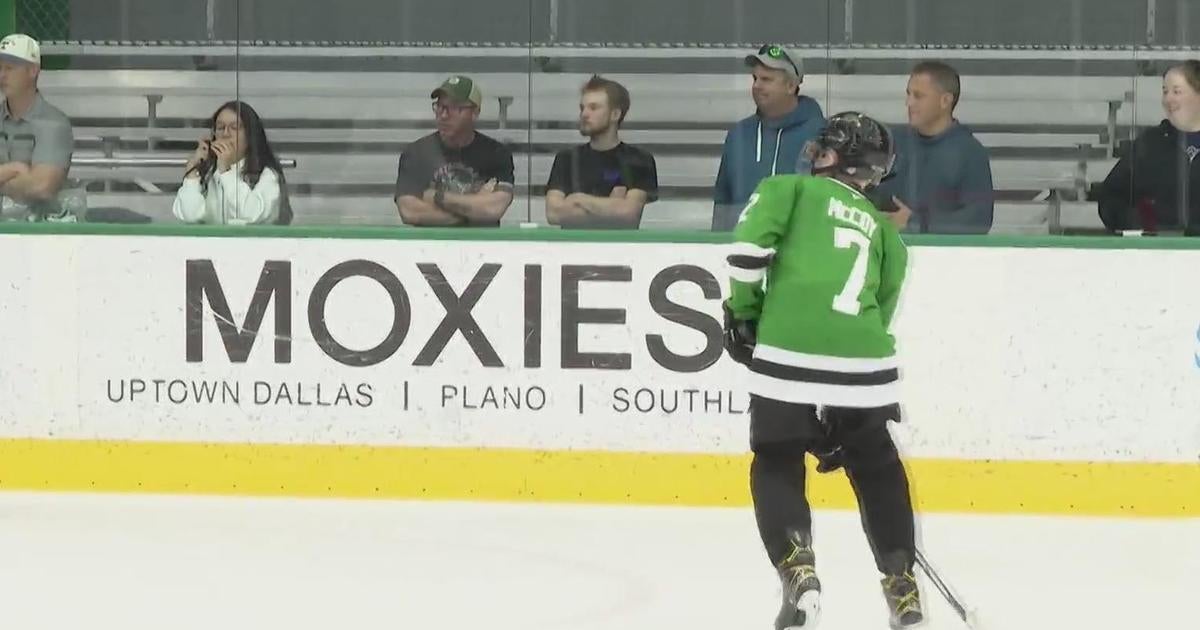 Dallas Stars and Make-A-Wish fulfill hockey dream for young fan with cystic fibrosis