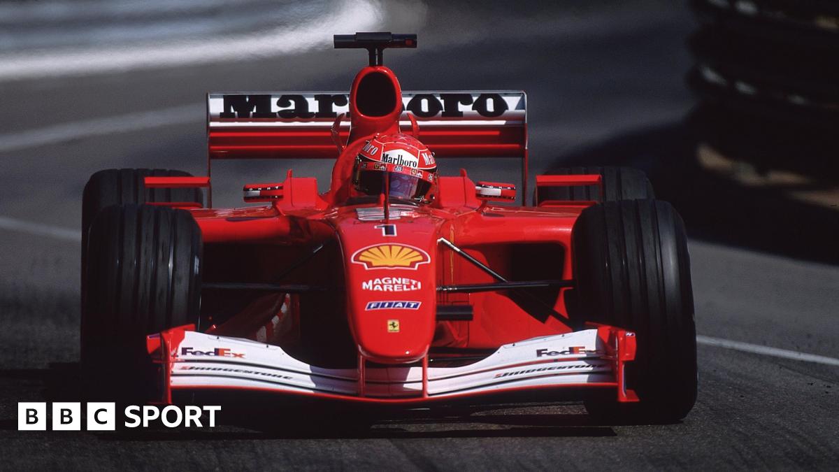 Michael Schumacher: German’s Monaco Grand Prix-winning Ferrari from 2001 sold for £13.43m