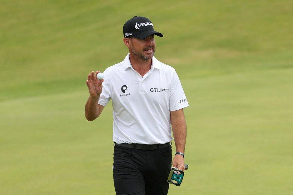 Bogey-free Brian Harman near top of another Open Championship