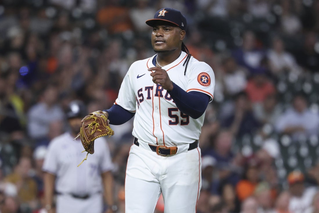 Framber Valdez bounces back to help Astros blank Rockies