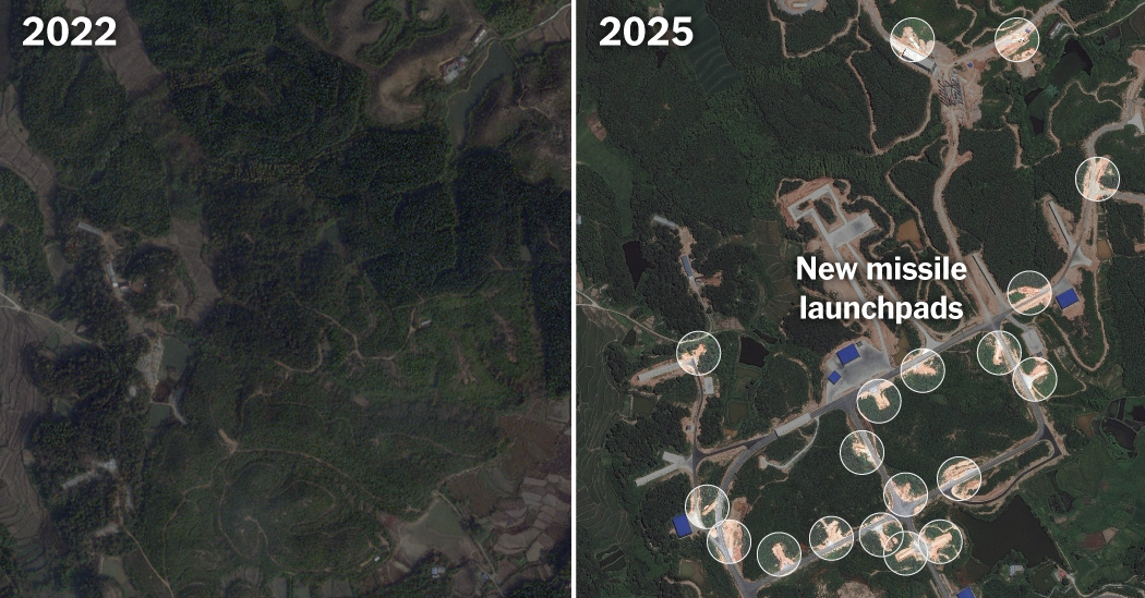 The Missiles Threatening Taiwan – The New York Times