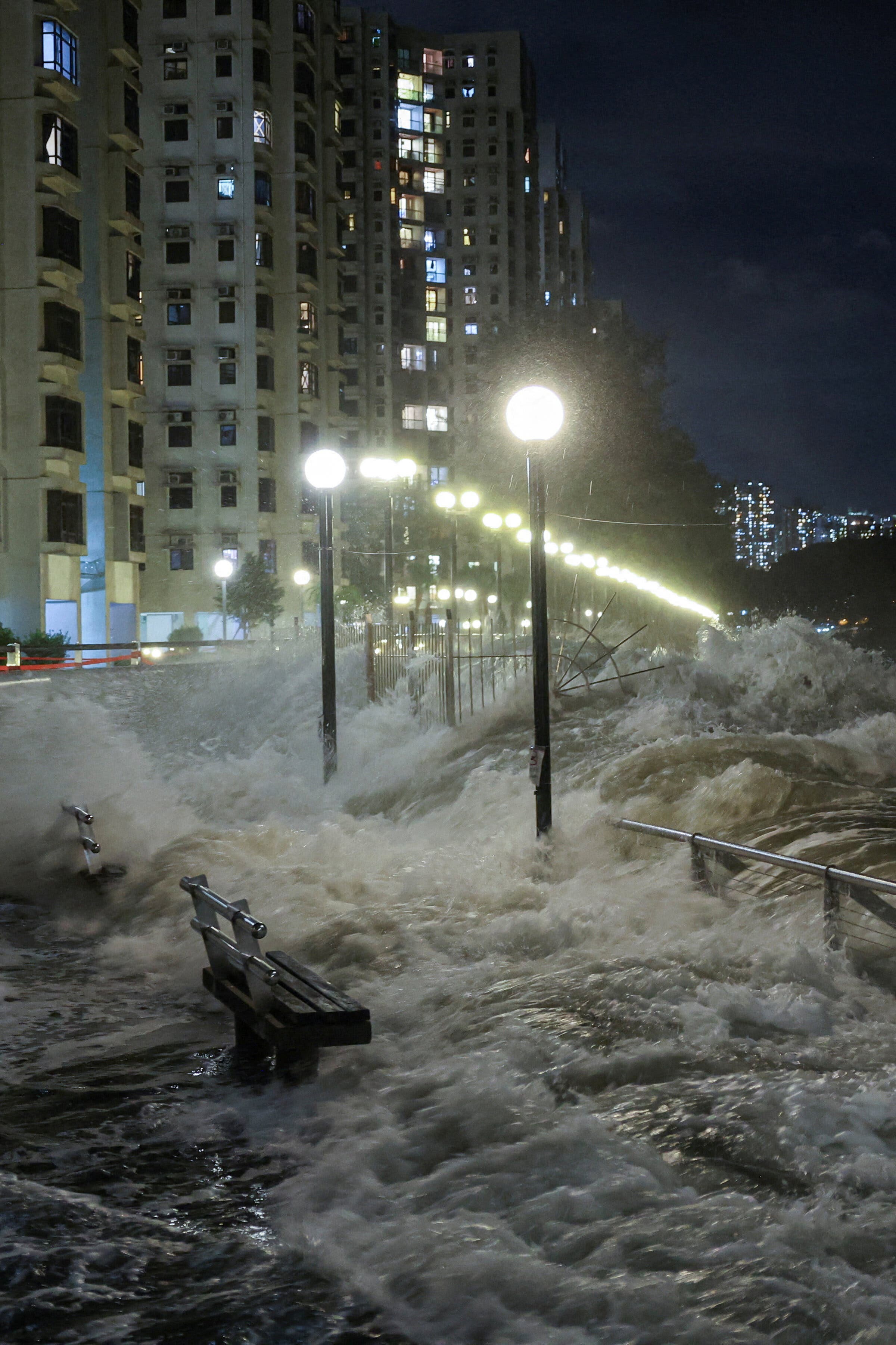 Hong Kong Prepares for Typhoon Ragasa