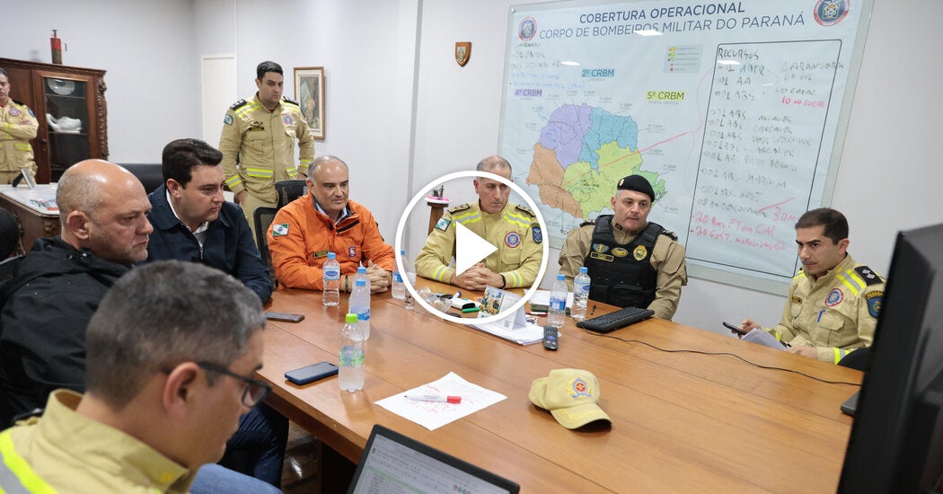 Powerful Tornado Leaves Trail of Destruction in Southern Brazil