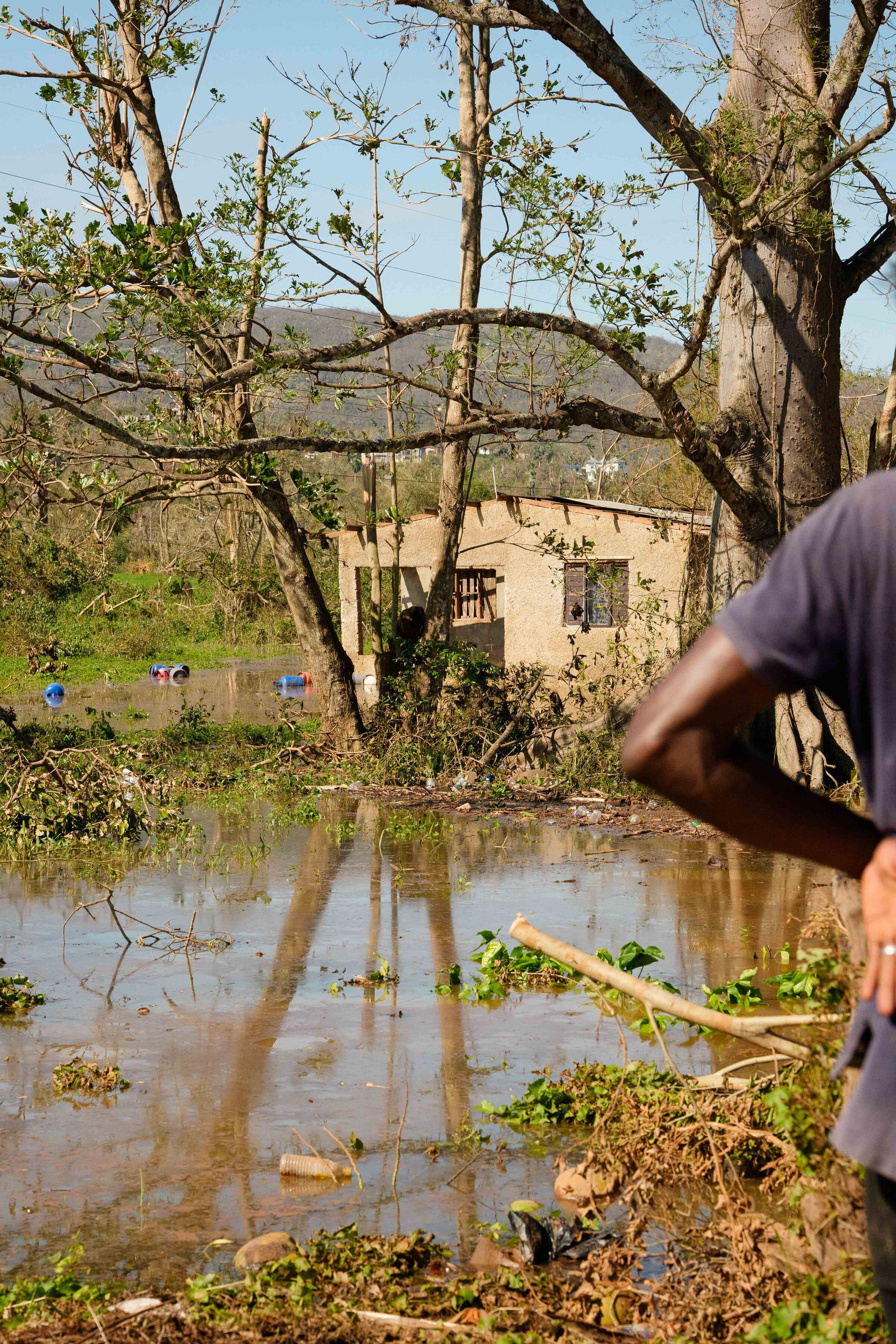 Flooding Remains in Some of the Hardest Hit Areas in Jamaica