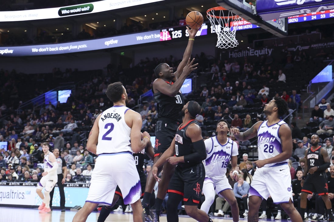 Rockets aim for another rout in rematch with Jazz