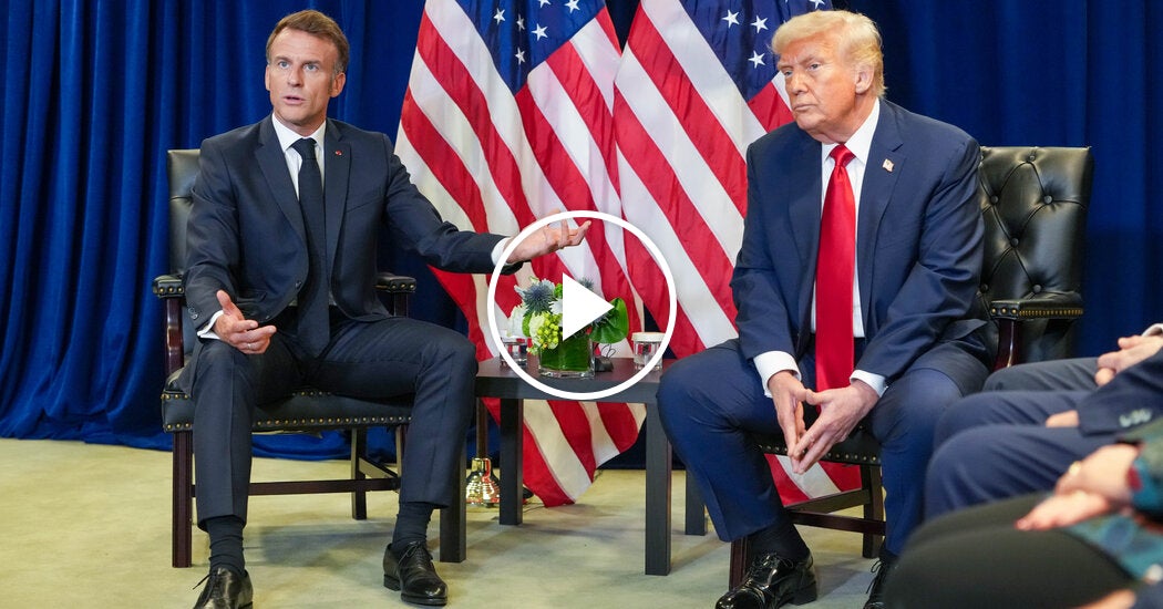 Macron Criticized Trump for War in Iran and for Berating NATO Allies