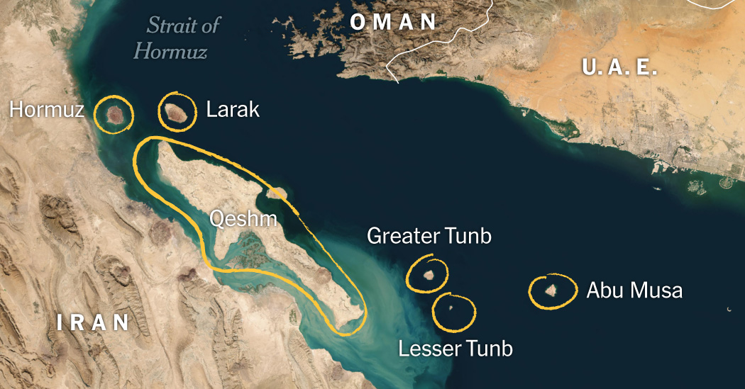How Iran’s Islands Strengthen Its Hold on the Strait of Hormuz