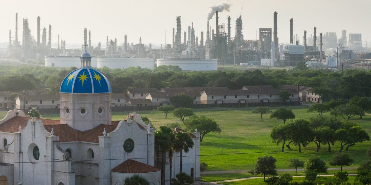 America’s largest oil export hub is so starved of water that it’s been illegal to have a green lawn for 2 years