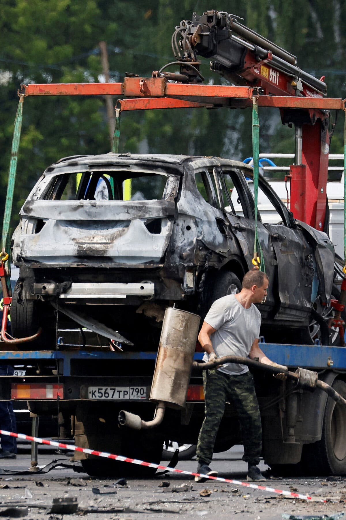Russian Military Official Killed in Car Explosion Near Moscow