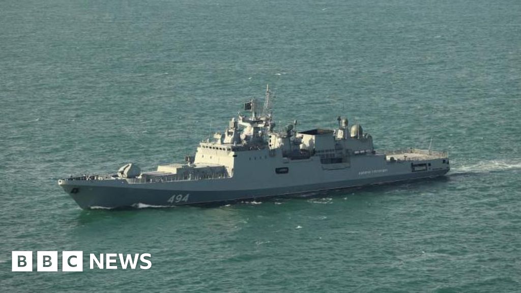 Russian warship fires warning shots near UK-registered yacht in Channel